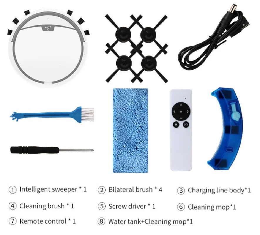  Smart Robot Vacuum Cleaner 