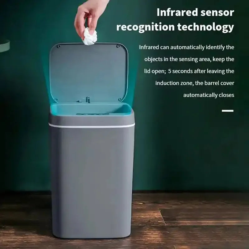  Automatic Sensor Trash Can  
