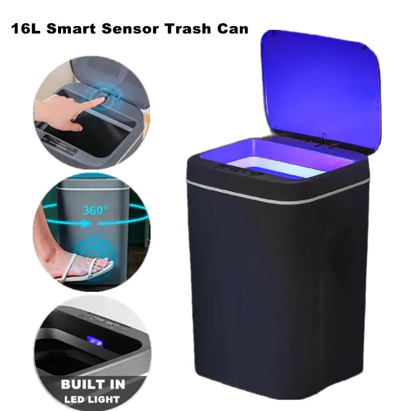  Automatic Sensor Trash Can  